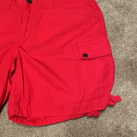 NWOT* Ralph Lauren “Lauren Jeans Company” red size 8 shorts - Picture 2 of 8